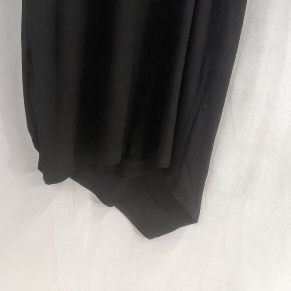 NWT 41 HAWTHORN Fraidy Knit Surplice Dress Black Summer Size Large - Picture 3 of 15